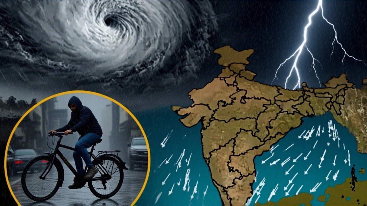 Cyclone Montha Hits Andhra Coast: Severe Storm Lands with 110 kmph Winds, Evacuations Underway